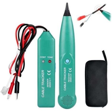 MS6812 Cable Tracer, XU, Cable Tracker, Robot Mower Detector, Transportable Cable, Telephone Tester, Electrical for Telephone Tracker - (1/4)