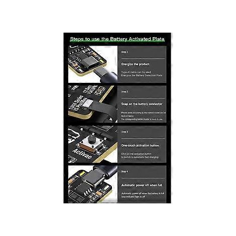 F018 Batterie-Aktivpanel Schnellladeerkennungsplatine