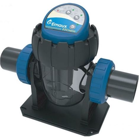 Électrolyseur de piscine au sel SSC Nano – Production chlore 10 g/h – Cellule autonettoyante – Compatible jusqu'à 50m³ – Poolstyle