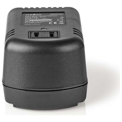 CONVERTISSEUR D'ALIMENTATION 230 V C.C. - 110 V C.A. 75 W SORTIE AMÉRICAINE SANS LIAISON DE TERRE NEDIS 5412810300730 (1/5)