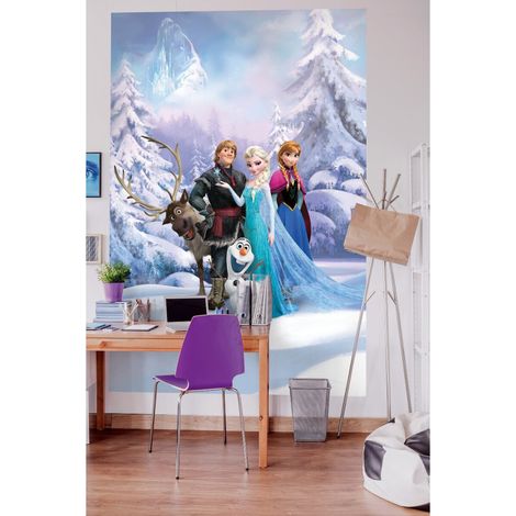 Komar Frozen Winter Land 184 x 254 cm, Papier peint panoramique 4-498, photomurale sur intissé (1/3)
