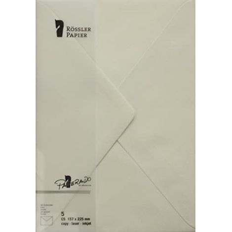 Enveloppe c5 papier 5 pcs. crème