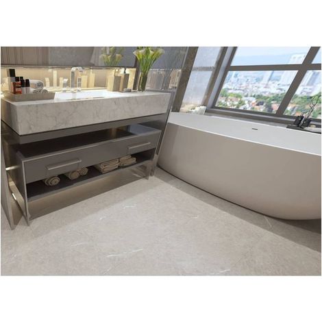 LAMINATO IN SPC SERIE 'LITE STONE' colore grigio pietra