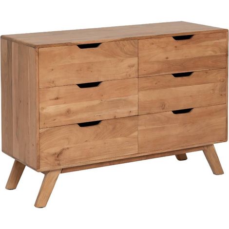 Commode en bois d'acacia Iwa (1/5)