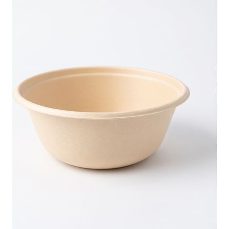 Bol en papier kraft jetable 1400 ml, rond