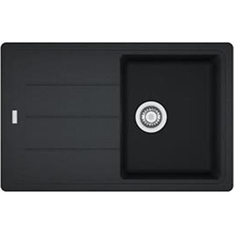 Franke Einbauspüle Basis BFG 611-78 Fragranit+ Black Matt (1/2)