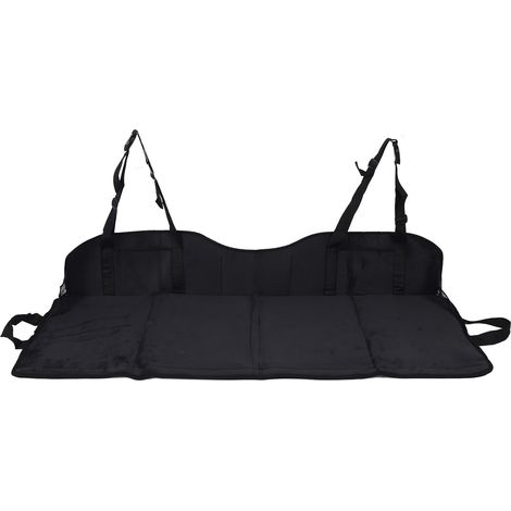 Extension de Matelas de Dossier de Voiture Pliable, Peluche Douce Améliorée, Design élégant Assorti pour SUV pour Un Endroit de Couchage (Black) (1/5)