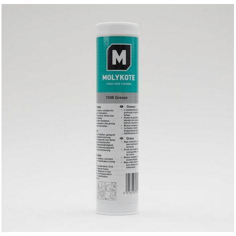 Molykote 7348, graisse silicone haute température 400 g pour roulements à billes, faible évaporation, haute résistance à l'oxydation, durable, point de goutte élevé