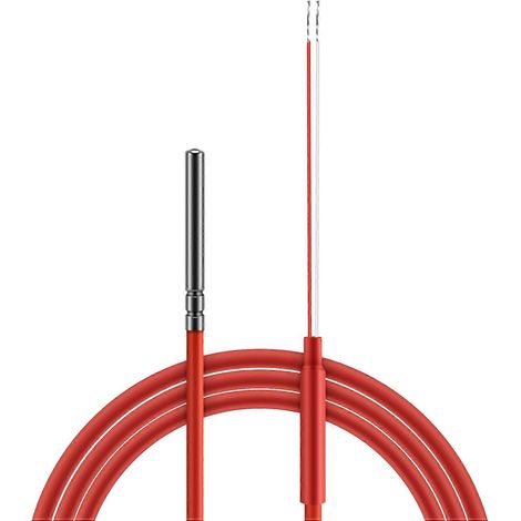 Sonde de température PT1000 à 2 fils, thermistance, sonde de 1,5 mètre, 45 mm x 5 mm (1/5)