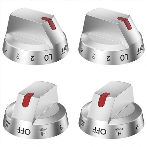 DG94-03500V/W, allume-cigares de rechange pour cuisinière électrique (lot de 4), couleur argent. (1/5)