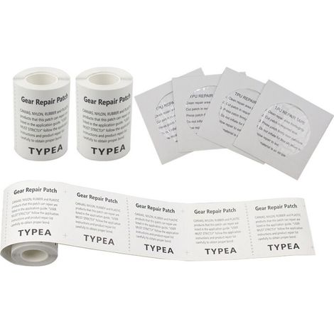 Eine Rolle TPU-Klebeband, transparent, hartnäckig, Flex-Patch-Reparaturaufkleber für Campingzelte, Rucksäcke, Markisen, Beiboote und Luftbetten, 7 x 7 cm