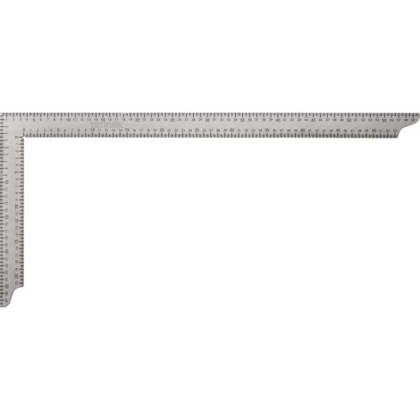 Escuadra  de  carpintero  L.600x280mm  sin  agujeros  de  marcado  TECWERK (1/2)