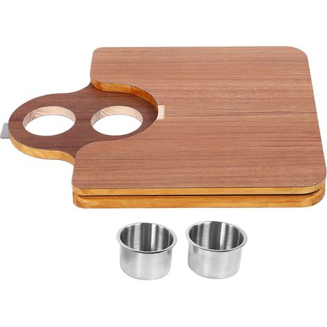 Plateau de Table pliable en bois massif pour camping-car, 750x395mm, finition lisse, ponton, bateau, pour pont de Yacht (1/5)
