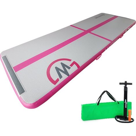 Piste acrobatique Airtrack MASTER 200 x 100 x 10 cm - Rose (1/3)