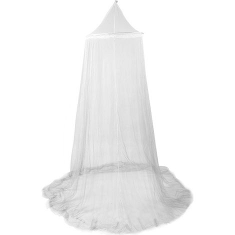 Dôme de Canopée de Lit Universel avec Filet Mosquito en Mesh Polyester pour Twin-size Full-size Hammocks, Décoration Romantique Indoor Outdoor (1/4)