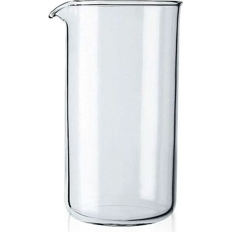 Tasse de rechange pour cafetière à piston, verre – transparent (capacité : trois tasses, 0,35 l, 12 oz) (1/3)