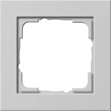 Gira Telaio di copertura 1f Gira E2 grigio m [021137], 0211 37