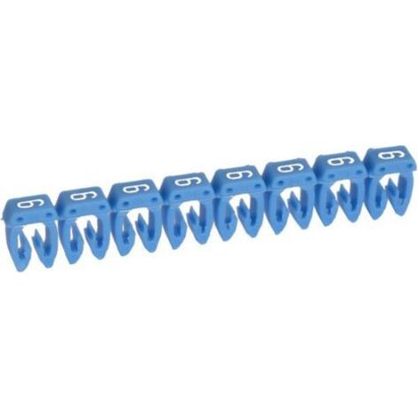 Legrand BEZ.ZIFFER-6 FÜR 0,5-1,5MM2 BL (38216)