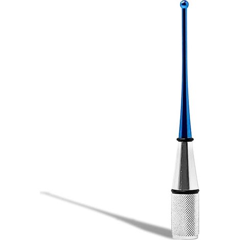 Antenna per Auto Autoradio Universale, 11, 8 cm (Silver - Blue) (1/5)