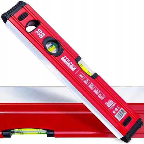 Tvardy STRONG LINE 300 mm magnetische Aluminium-Wasserwaage