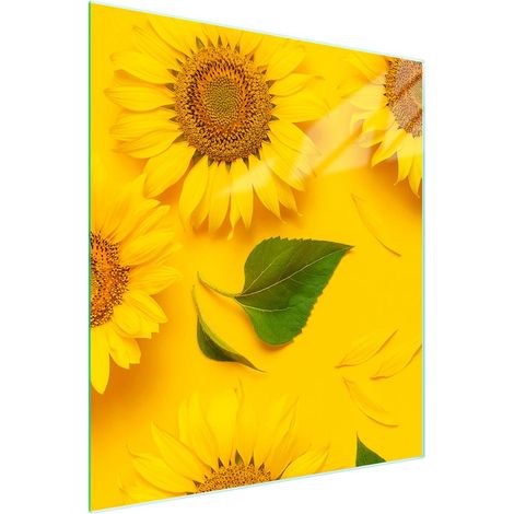 TAGLIERE IN VETRO 45x52 Fiore (1/5)