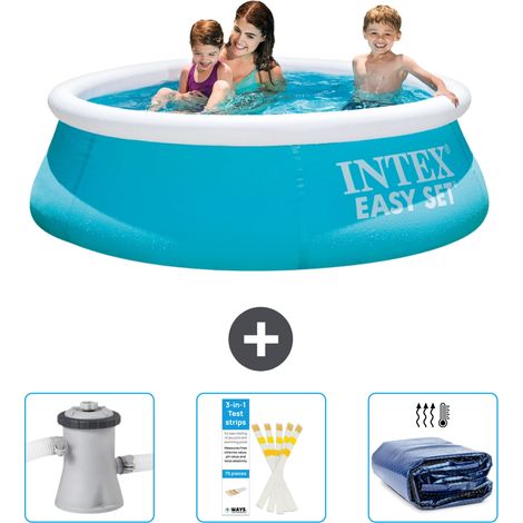 Intex Piscine Easy Set Ronde - 183x51 cm - 4-pièces SCB74 (1/5)
