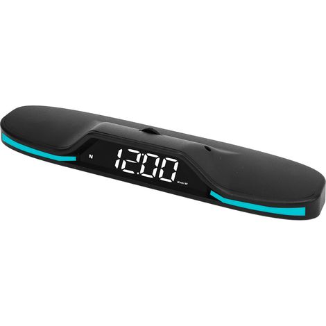 Compteur de vitesse LED GPS pour voiture avec alarme de dépassement, distance de conduite MPH, affichage numérique HUD (1/5)