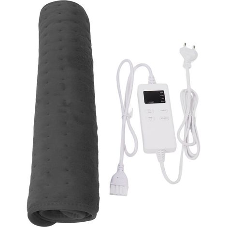 Electric heating pad, one-size-fits-all house cover with 6 adjustable temperature timers, automatic shut-off HP4076 (1/5)