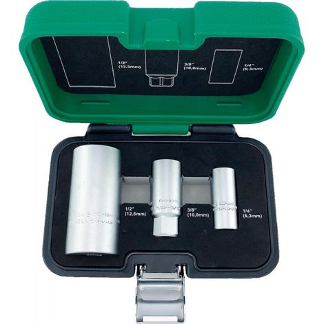 Enchufe Universal Set 3 Unidades. 6-32Mm Fortis