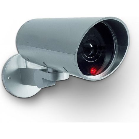 Caméra de surveillance factice motorisée à detecteur de mouvement (1/5)