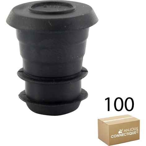 Bouchons étanches No Air RT 2012 pour tube ICTA 20 – Caoutchouc ignifugé – Indice de protection IP68 – Étanchéité optimale pour installations électriques – BLM (1/3)