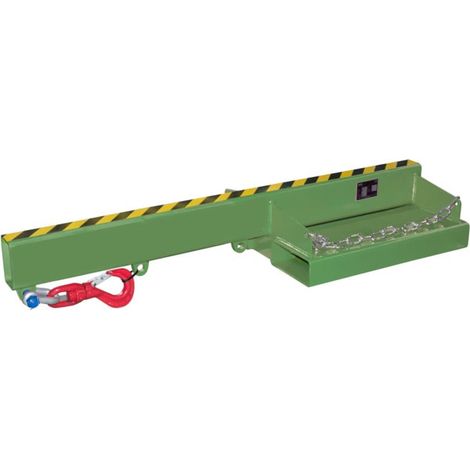 Bauer Südlohn Bras de levage LA 1600-5,0, peint, vert réséda