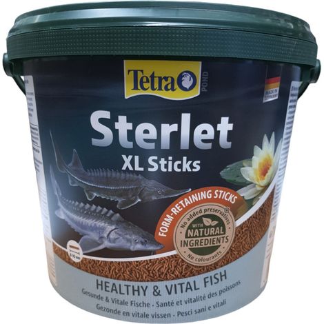 Sterlet Sticks Seau de 5 litres - 2.4 kg nourritures pour esturgeons - Tetra