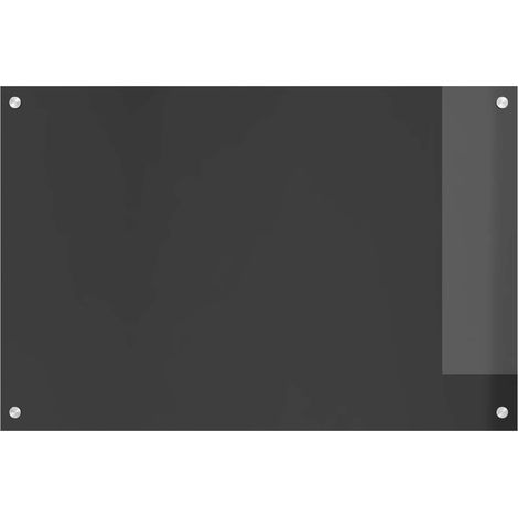 Schienale da cucina Paraschizzi Grigio scuro 90 x 60 cm vetro temperato (1/5)