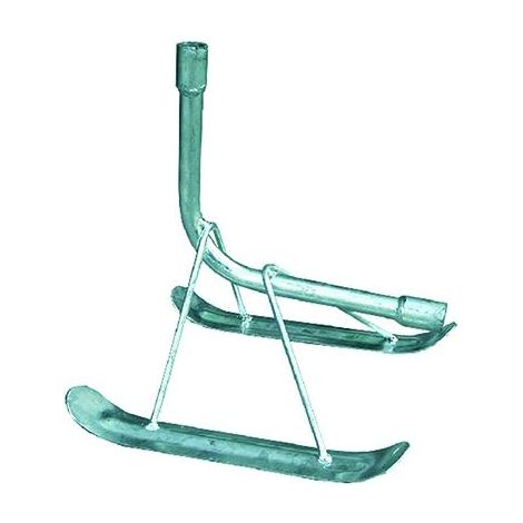 Irrigazione - Slitta In Metallo  1/2' F Con Portatubo.