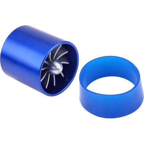 2,2"/55 mm Aluminiumlegierung Auto-Lufteinlass Turbonator Einzellüfter-Turbinen-Kompressor Benzin-Kraftstoffspar-Turbolader (1/5)