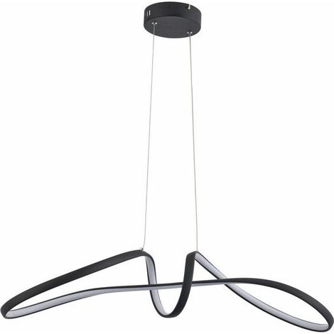 Lampada sospensione Weva Reality LED 40W nera 3000-4000K (1/3)