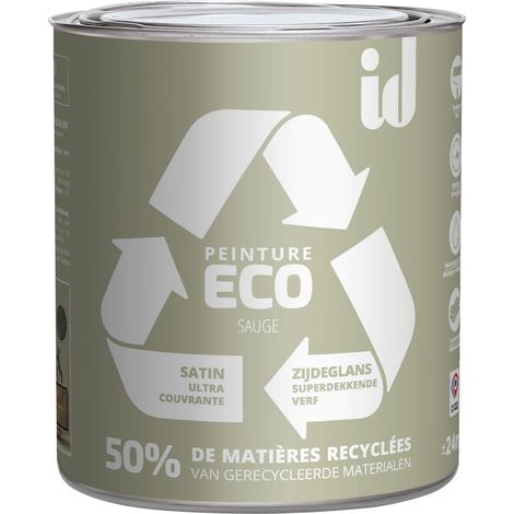 PEINTURE ECO RESPECTUEUSE  SATIN SAUGE 2L - ID Paris (1/2)