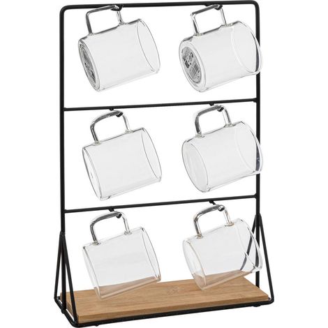 Estante de 6 tazas mia 10cl - Sg secret de gourmet (1/4)