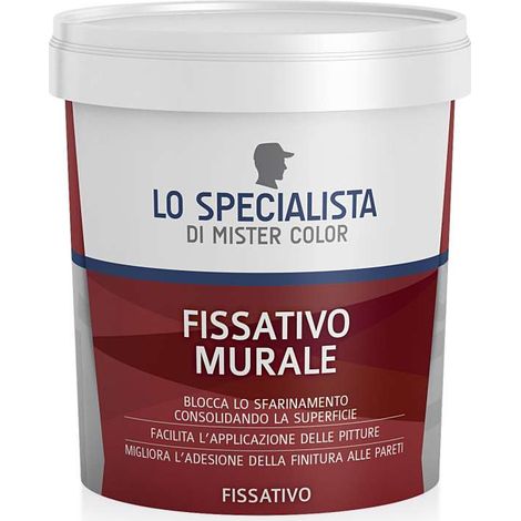 fissativo murale 1 lt. incolore (1/2)