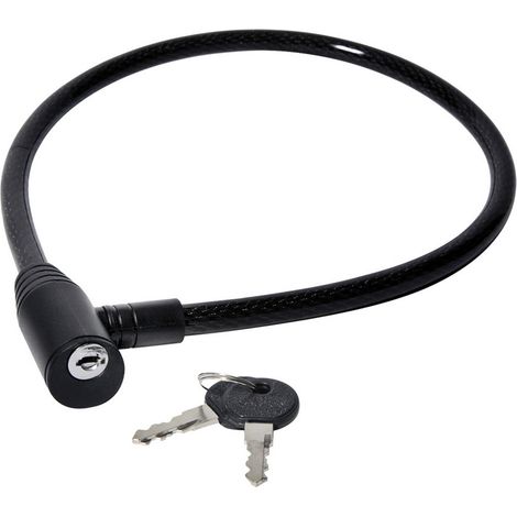 1PZ LUCCHETTO PER BICI cm 80 - ø mm 12