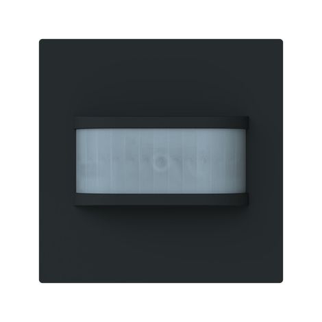 Busch-Jaeger Busch-Wächter® 180 flex Sensor de confort con lente Select Sensor de movimiento negro mate - Busch-art linear® (64762-45M), 2CKA006800A3131