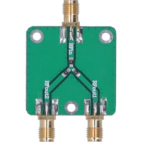 Module Diviseur RF DC‑5G 6dB 1 vers 2, Répartiteur Micro‑Onde Haute Performance pour Signaux Radio Fréquence (1/5)
