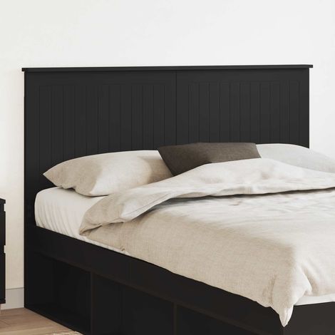Tête de lit-Panneau de lit Chêne noir 140 cm Bois d'ingénierie 342685 (1/5)