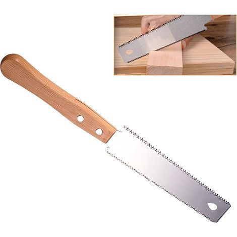 Scie Japonaise 30.5 cm Bois Poignée Antidérapante - Outil Manuel de Menuisier pour Trimming, Pruning et Bricolage - Woodworking Tool (1/5)