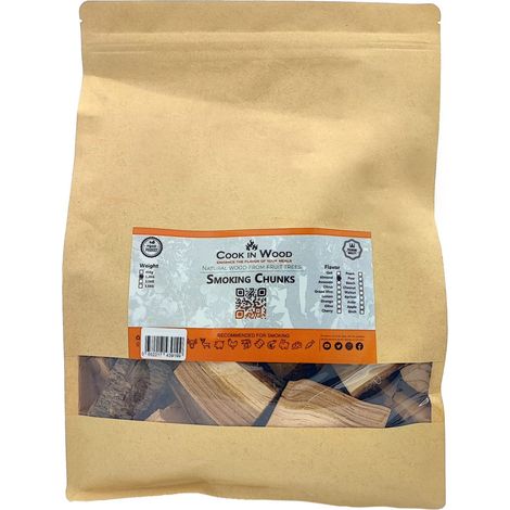 Cook In Wood - Chunks de Ahumado de madera de Almendro - 900 g (1/2)