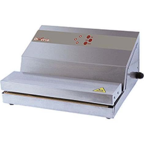 Sous-videuse inox, pompe 16 l./min, soudure 330 mm - Diverso