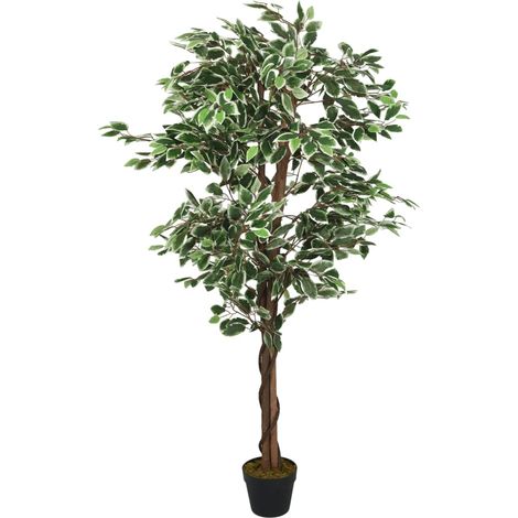 Ficus artificiel 756 feuilles 150 cm vert