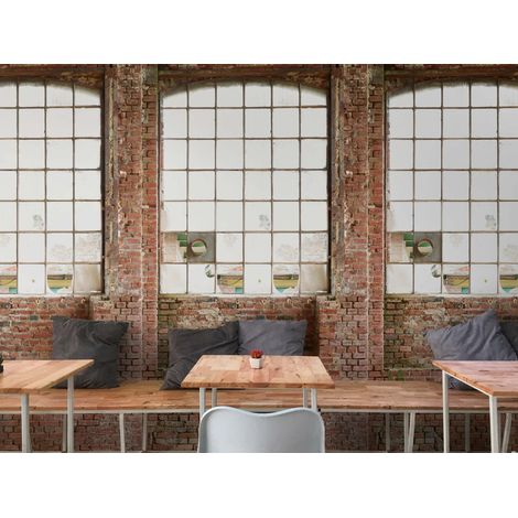 A.S. Creation Fototapete Livingwalls The Wall II 392421 Ein Motiv pro Rolle 2.80 x 1.59 m Steinoptik Braun (1/3)