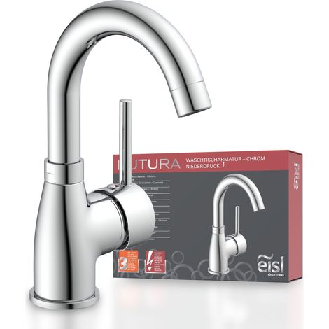EISL Niederdruck Wasserhahn Bad Einhebelmischer Badezimmer Badarmatur Waschtischarmatur Waschbecken Waschtischbatterie NI075FUTCR-LP (1/5)